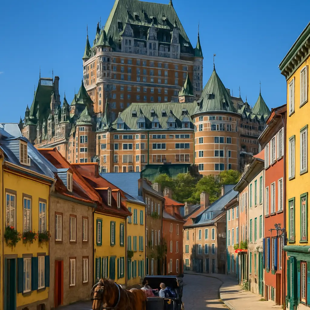 Old Quebec in Canada