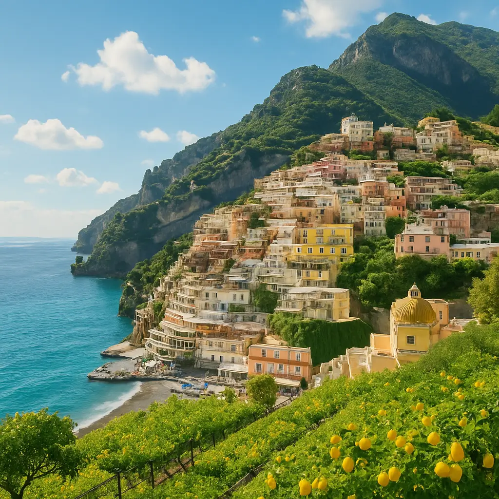 Amalfi Coast in Italy