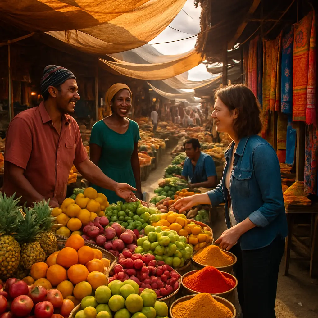 Local Market Shopping