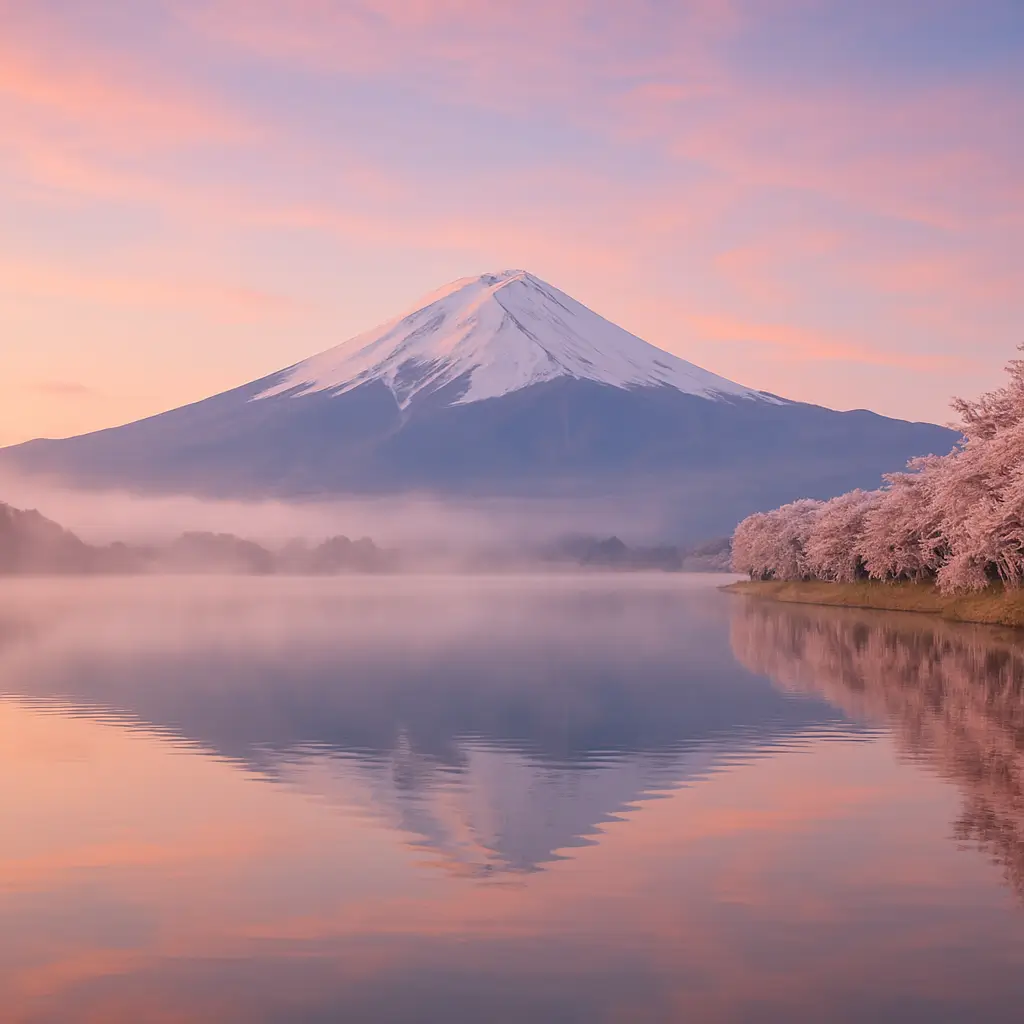 Mount Fuji in Japan
