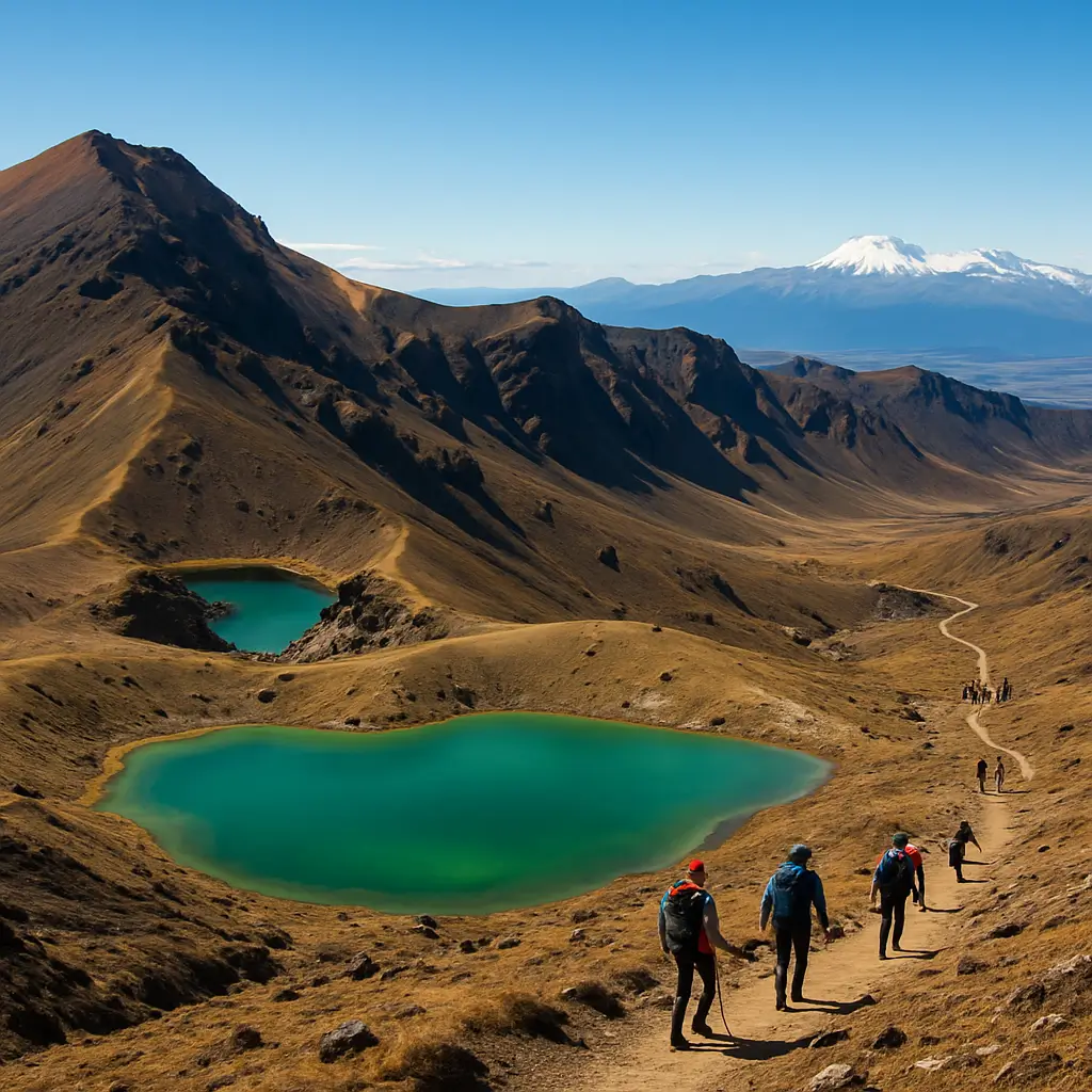 Tongariro Alpine Crossing in New Zealand