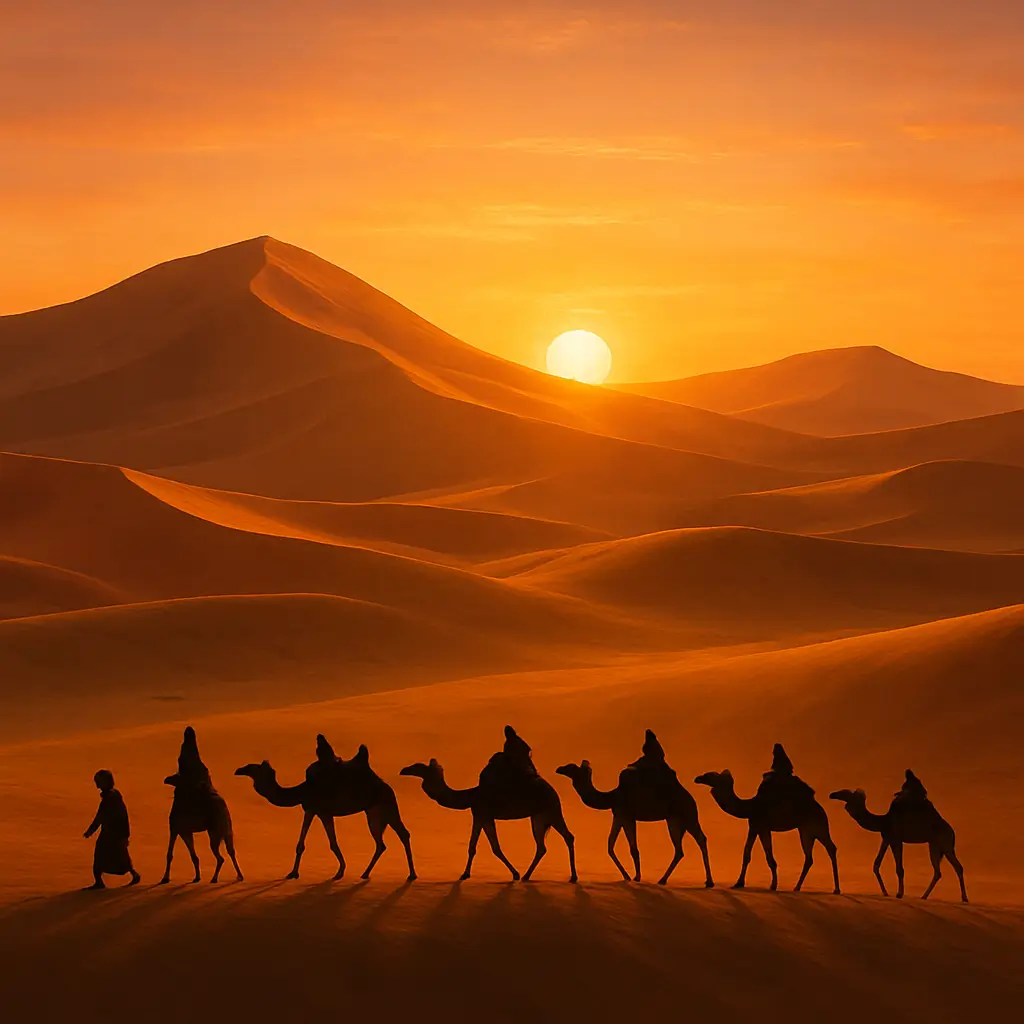 Erg Chebbi Dunes in Morocco