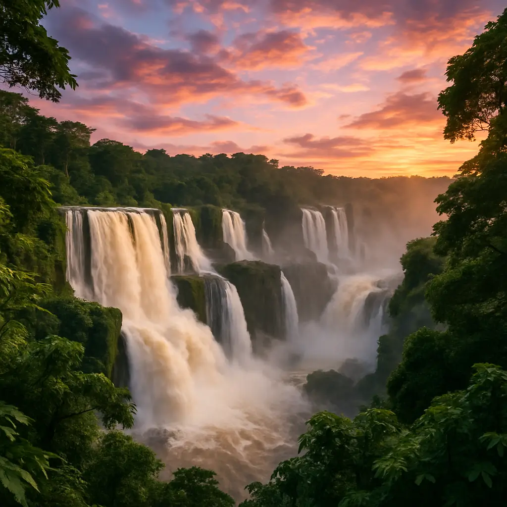 Iguazu Falls in Brazil