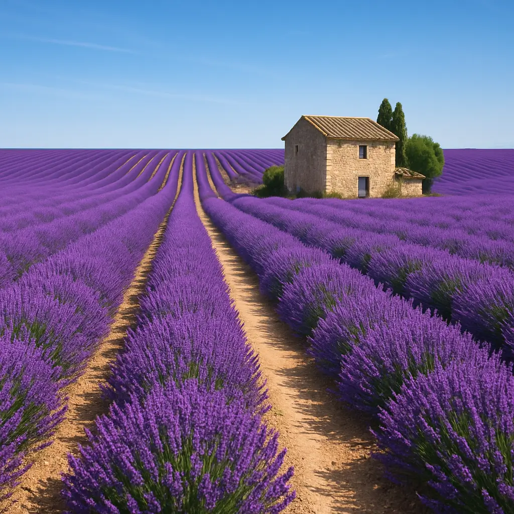 Lavender Fields in France