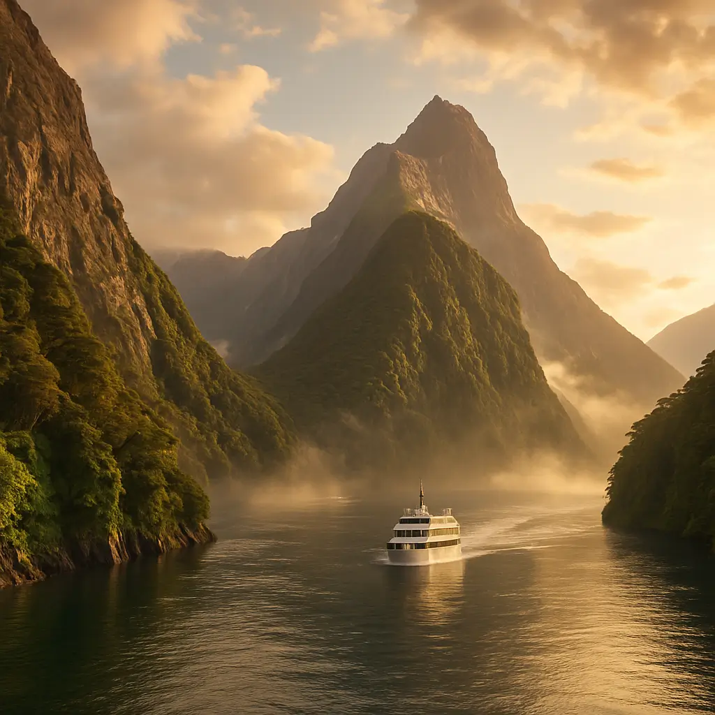 Milford Sound in New Zealand