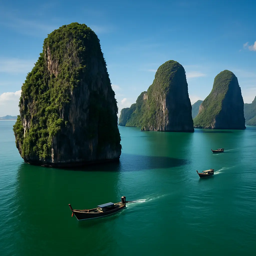 Phang Nga Bay in Thailand