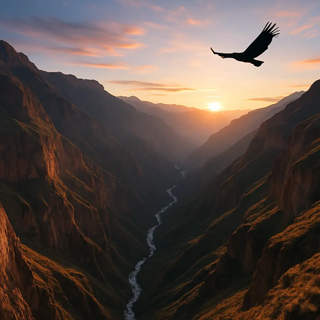 Colca Canyon in Peru