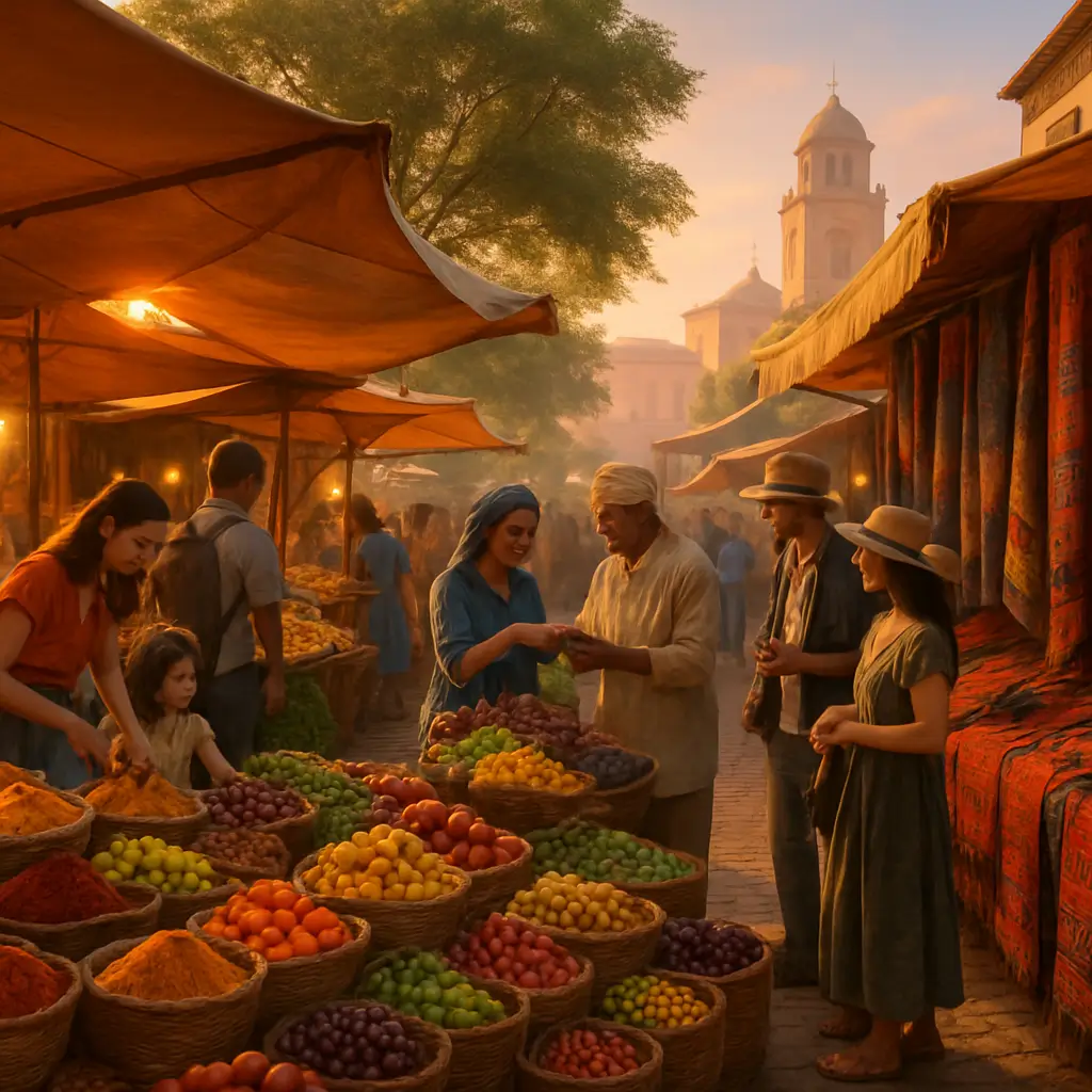 Local Market Shopping