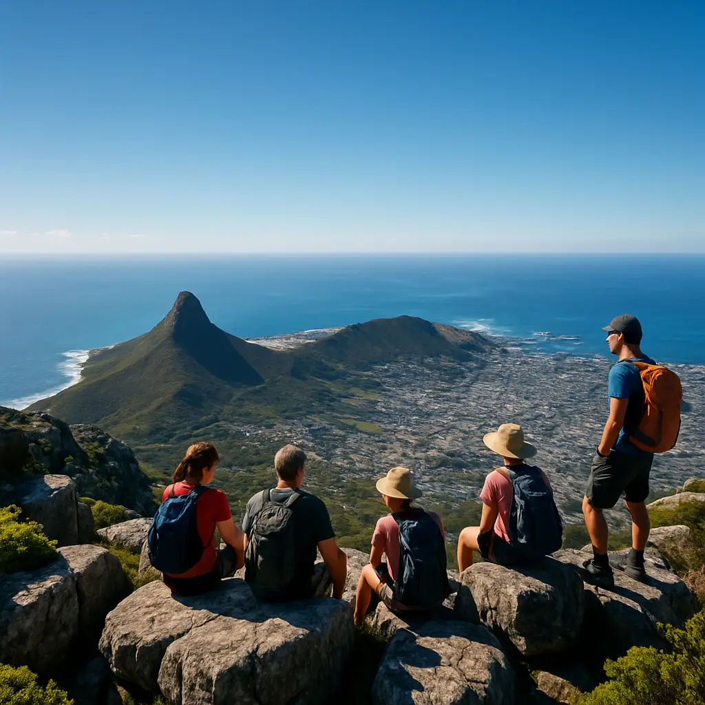 Table Mountain in South Africa